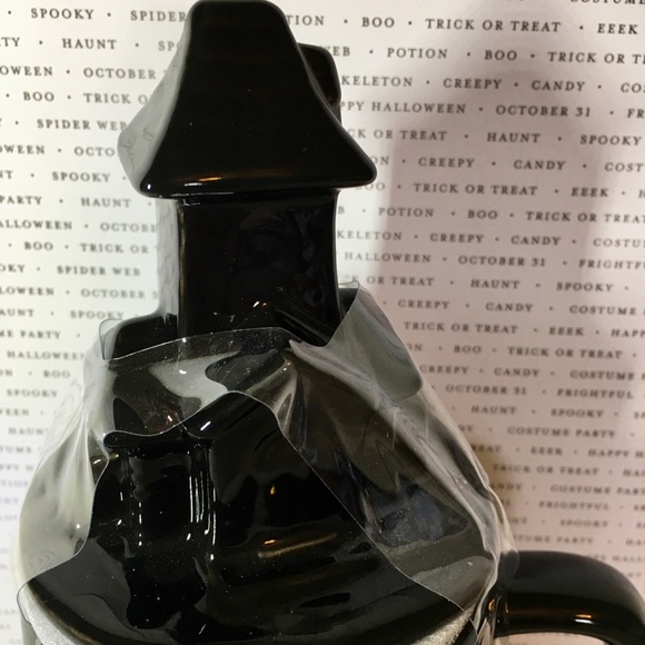 Halloween Rae Dunn Haunted House Topper Black Mug - Picture 4 of 6